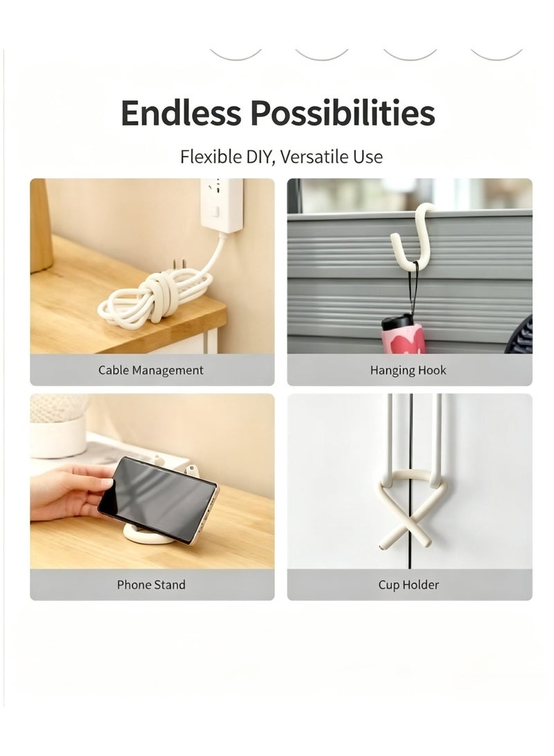 Portable U-Shaped Hook for Home & Office, Adjustable & Easy to Install - Image 2