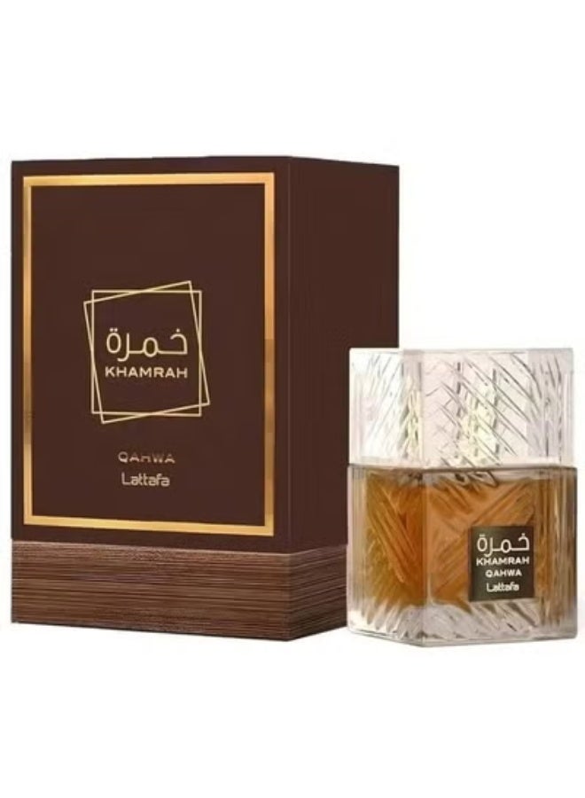 Lattafa KHAMRAH QAHWA Unisex Eau De Parfum by Lattafa 100ml - Image 3