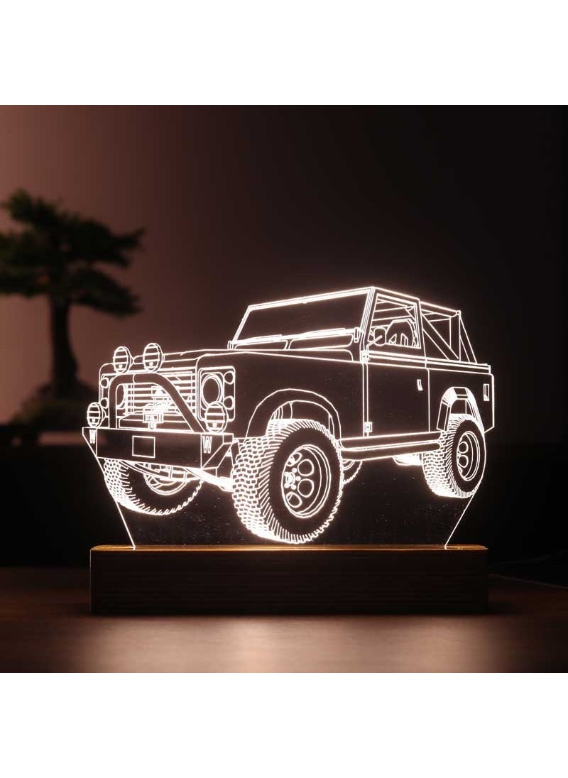 By-Lamp Jeep LED Table Lamp 
