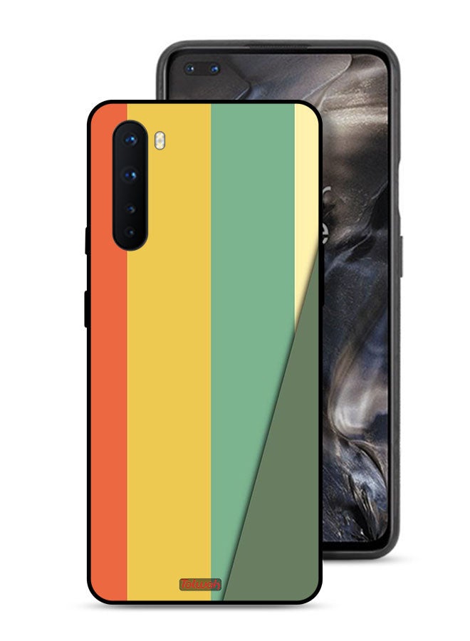 Tolwak OnePlus Nord Protective Case Cover Simple Pattern - Image 1