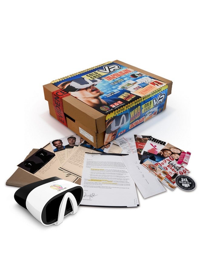 Abacus Brands Cold Case VR - The Case of The Fatal Follower - Immersive VR Murder Mystery Party Game - 1 to 6 Players - for Ages 14 and Up - Image 1