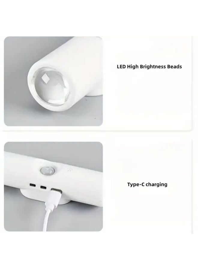 3 Pcs Mini LED Motion Sensor Wall Lights RGB Color Adjustable USB Rechargeable Indoor Nightlight - Image 4