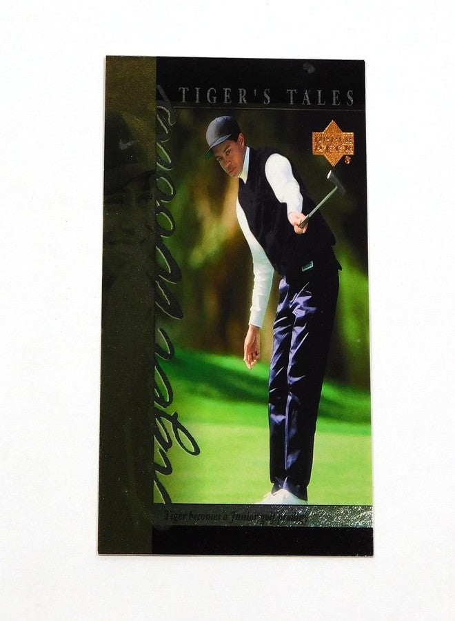 Upper Deck 2001 Tiger's Tales 30 Card Complete Set Tiger Woods Golf Trading Cards - Image 3