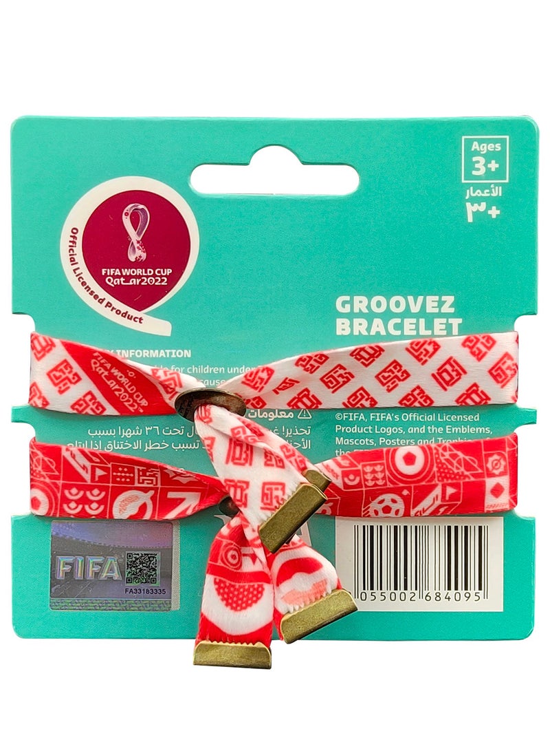 FIFA Fabric Fashionable Qatar 2022 World Cup Country Team Nylon Wrist Band - England - Image 2