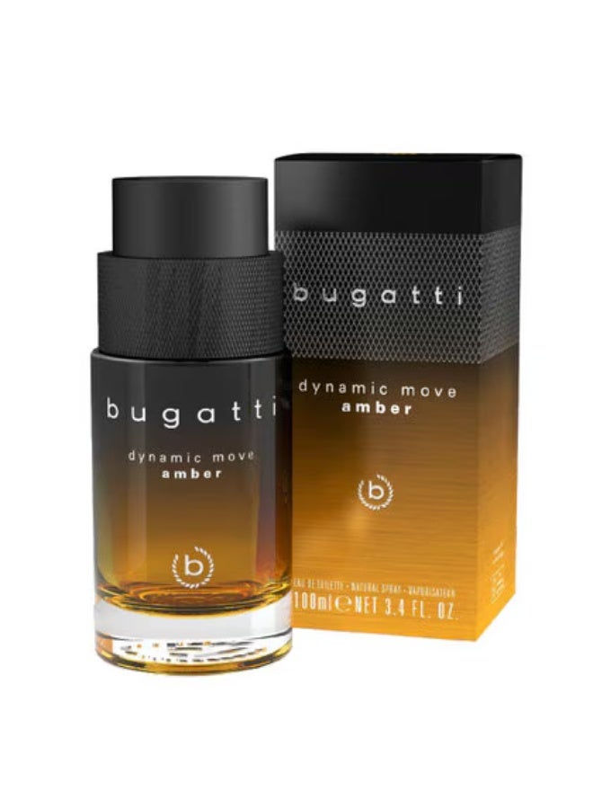 Bugatti Dynamic Move Amber EDT 100ml