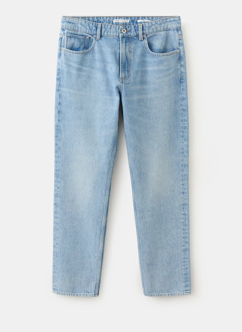 Mango Man TC-TEJANO CLARO Bob Regular-Fit Jeans for Men | Best Price UAE