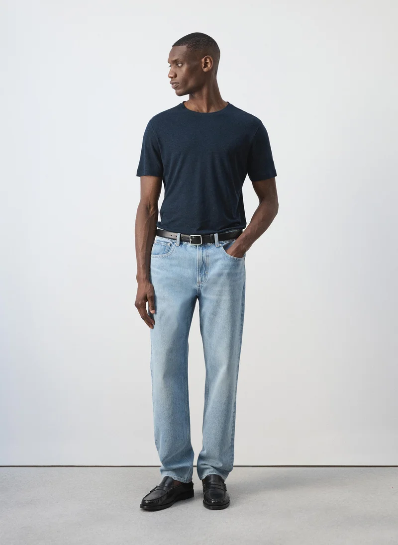 Mango Man TC-TEJANO CLARO Bob Regular-Fit Jeans for Men | Best Price UAE