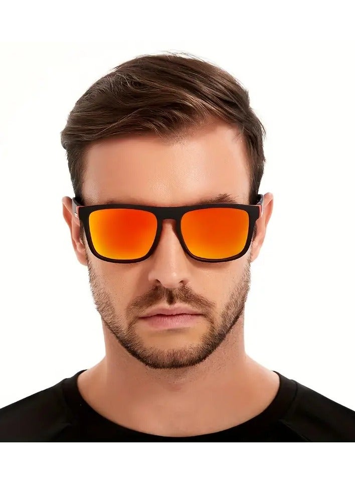 POLITE Polarized Sports Sungglasses for Men & Women , Full Rim Frames for Climbing, Fishing, Running - Durable PC Material, Fashionable Outdoor Eyewear for Parties, Travel & Driving - Image 5