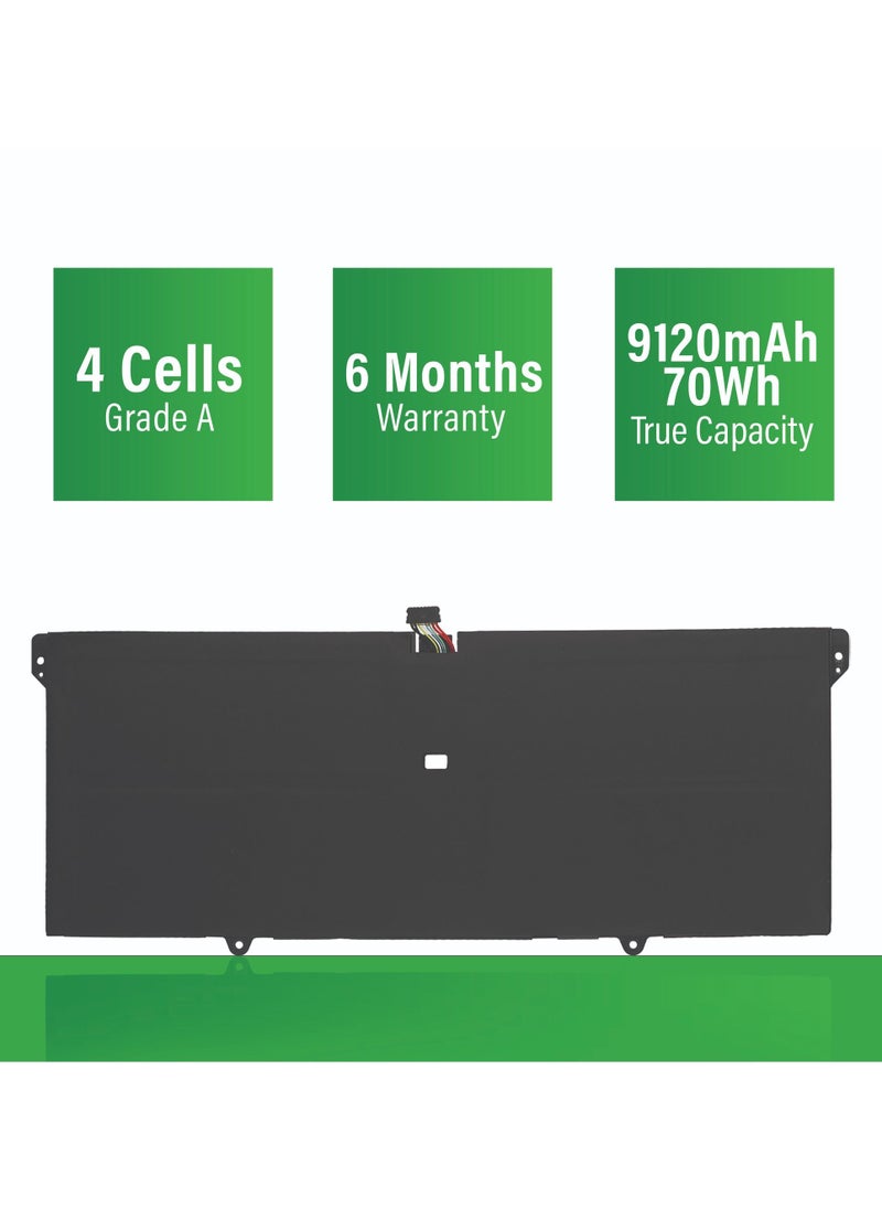 RADEX - L16M4P60 High Grade Compatible Laptop Battery for Lenovo Yoga 920-13IKB 80Y7005EBM 80Y70063US [5B10N01565, L16C4P61] - Image 1