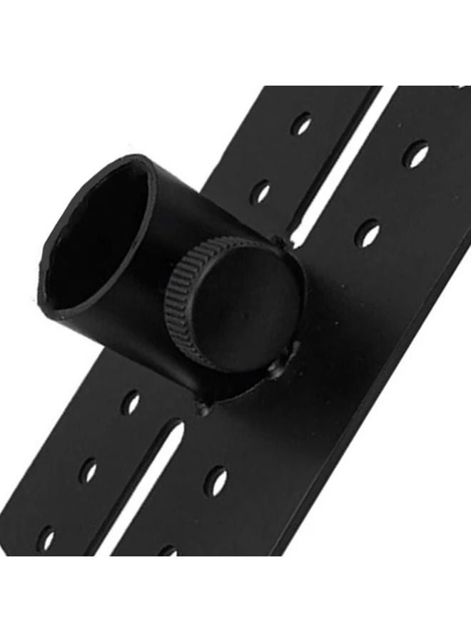 حامل ثلاثي القوائم أسود قابل للتعديل محول لمكبرات صوت DJ من الصلب الثقيل - Image 4