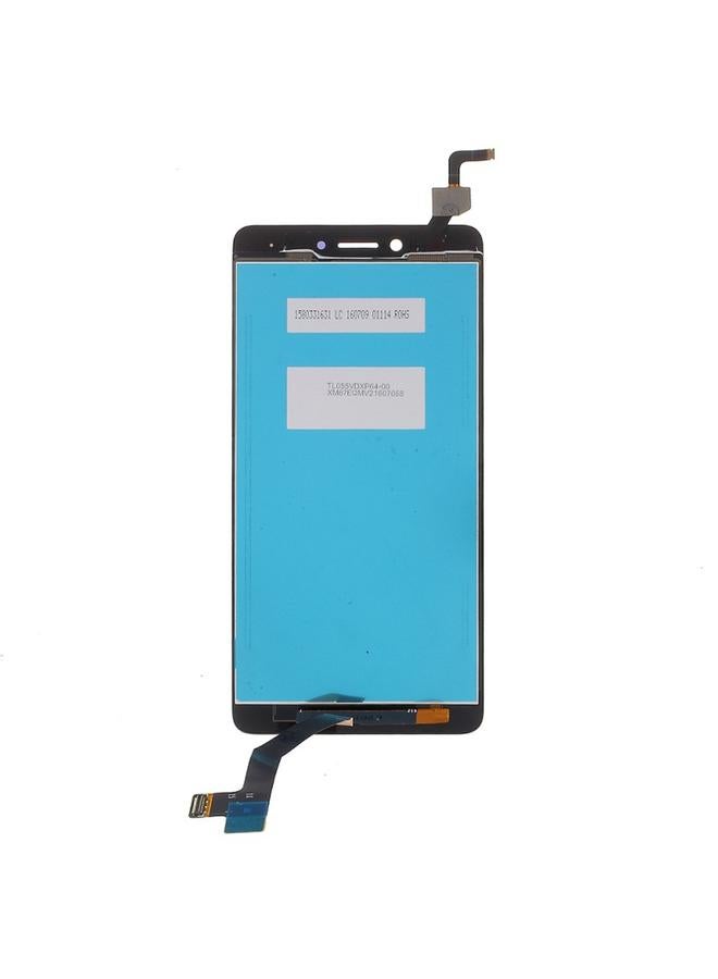 شاشة LCD بديلة OEM لهاتف Lenovo K6 Note مع محول رقمي كامل التجميع باللون الذهبي