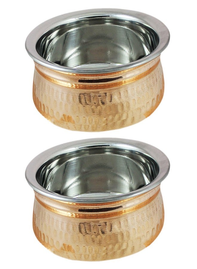 Copper Bottom Dish Serving Handi