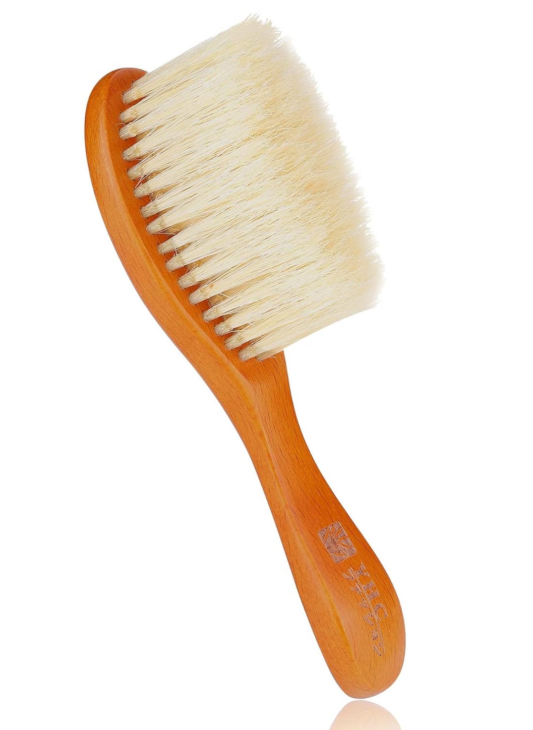 Perfehair - PERFEHAIR Barber Brush Neck Duster with 100 Super Soft Boar Bristle Easily Remove Loose Hair from Neckline Face  Ears after Haircut Wooden Handle - Image 1
