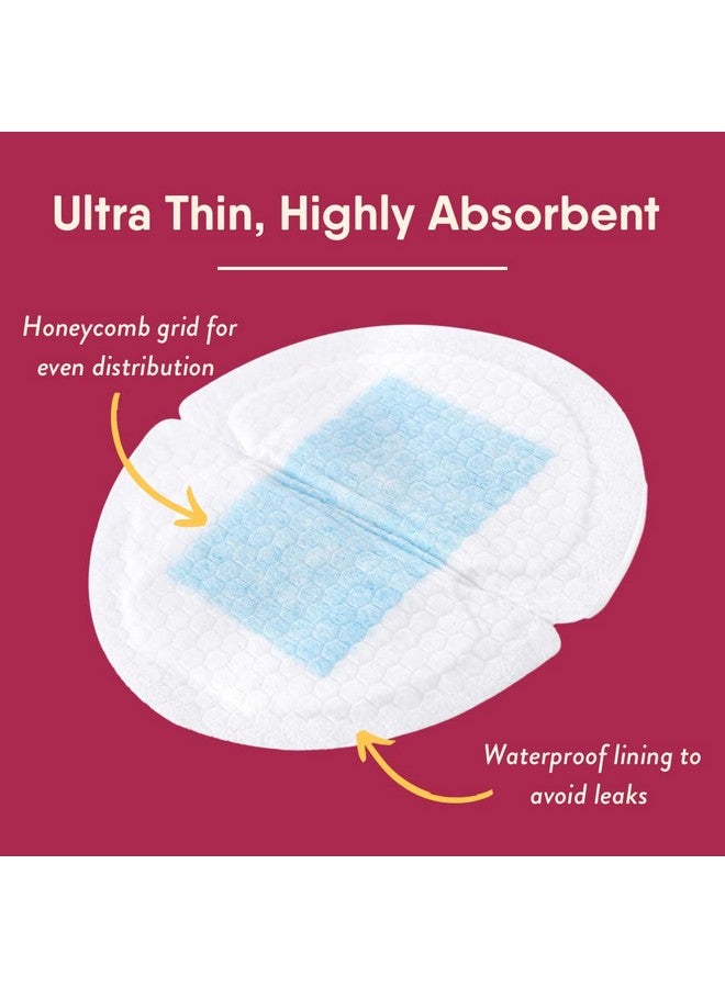 NatureBond Disposable Nursing Pads Ultra Thin Breastfeeding Breast Pads, Light, Contoured and Highly Absorbent. Highest Absorbency/Thinness Ratio 1mm (60 Pads) - Image 2