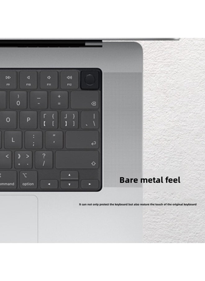 Generic - For MacBook Pro Protective Cover 14 16 Laptop Protective Film TPU Apple Keyboard Film-Dimensions:Carton Packaging - Image 1