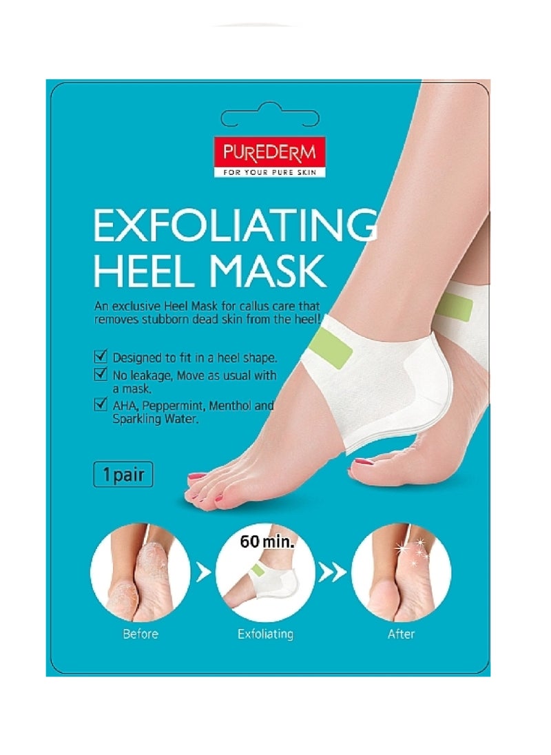 Purederm - PUREDERM EXFOL HEEL MASK 1 PAIR - Image 1