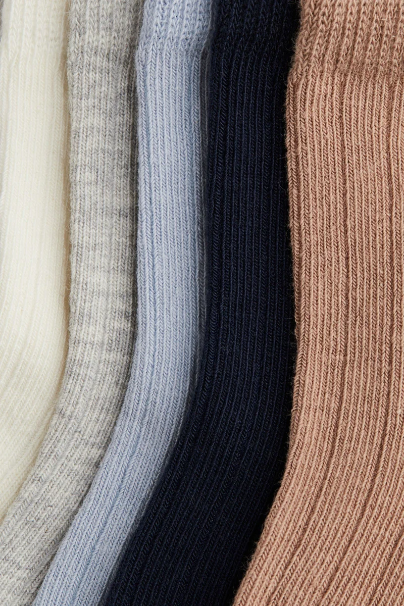 H&M 5-Pack Knitted Socks