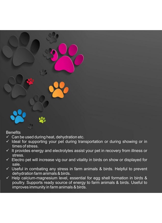 (Pci) Electropet || For Dehydration, Heat Stress, Stress || Birds, Dog, Cat || Pack Of 2 ||100 X 2Grm - pzsku/Z4D01EB8257574F972A31Z/45/_/1728309167/0bf7827f-b3a7-4a05-a8b6-2758931fa190