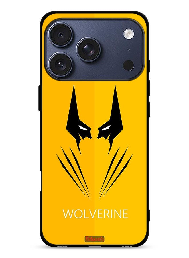 Tolwak Apple iPhone 17 Pro Protective Case Cover Wolverine - Image 1