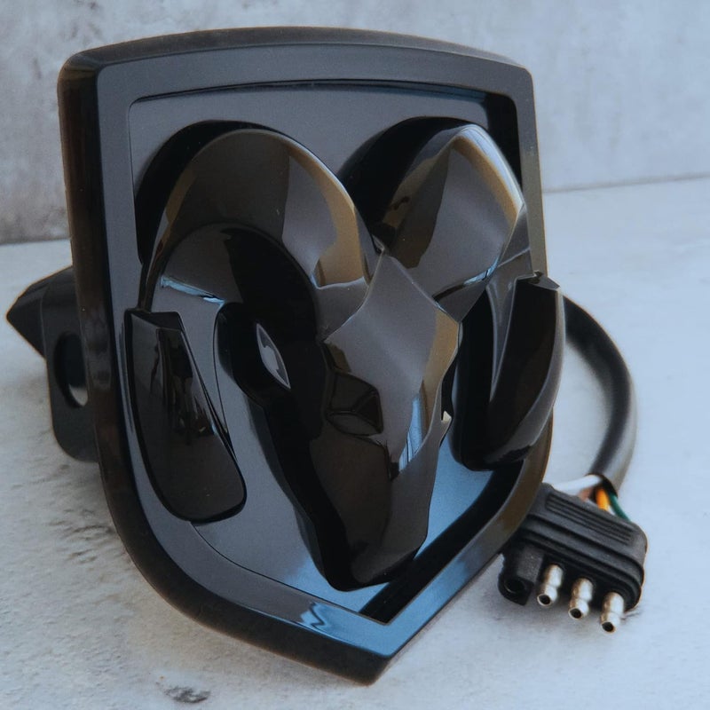 Autogem Officially Licensed RAM Hitch Cover (Black) - Image 1