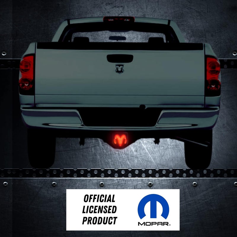 Autogem Officially Licensed RAM Hitch Cover (Black) - Image 4