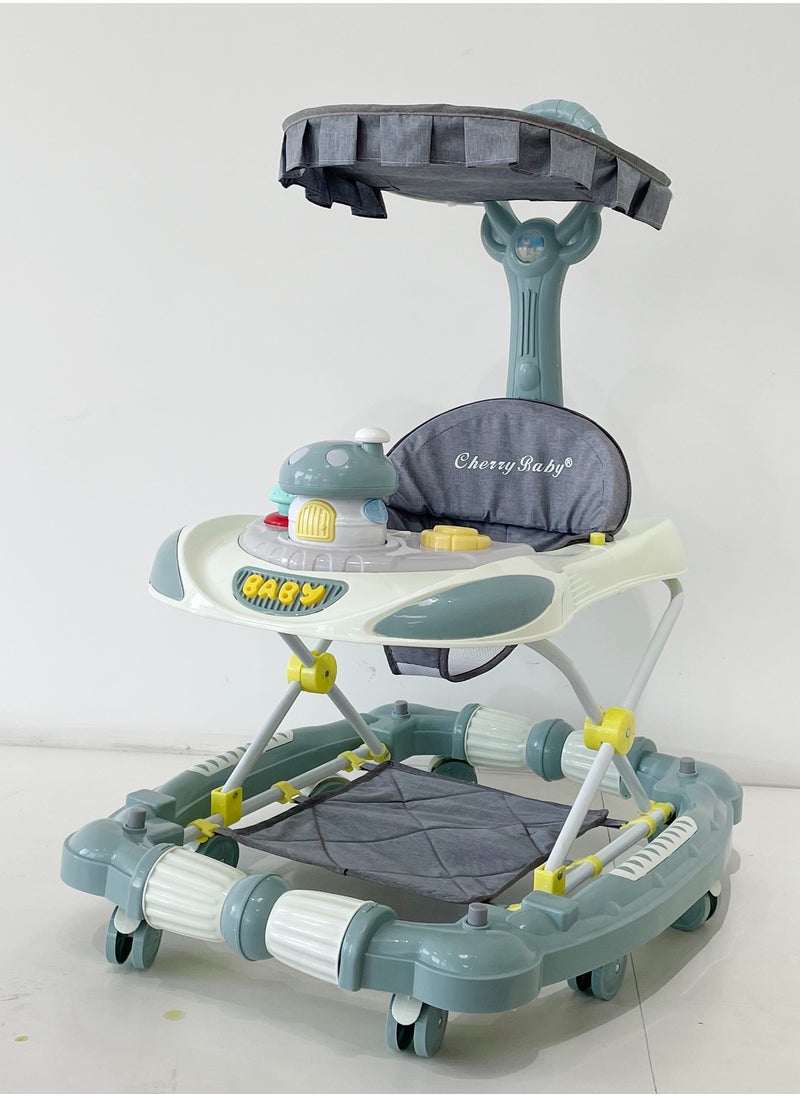 kiddoz Baby Walker - Green 