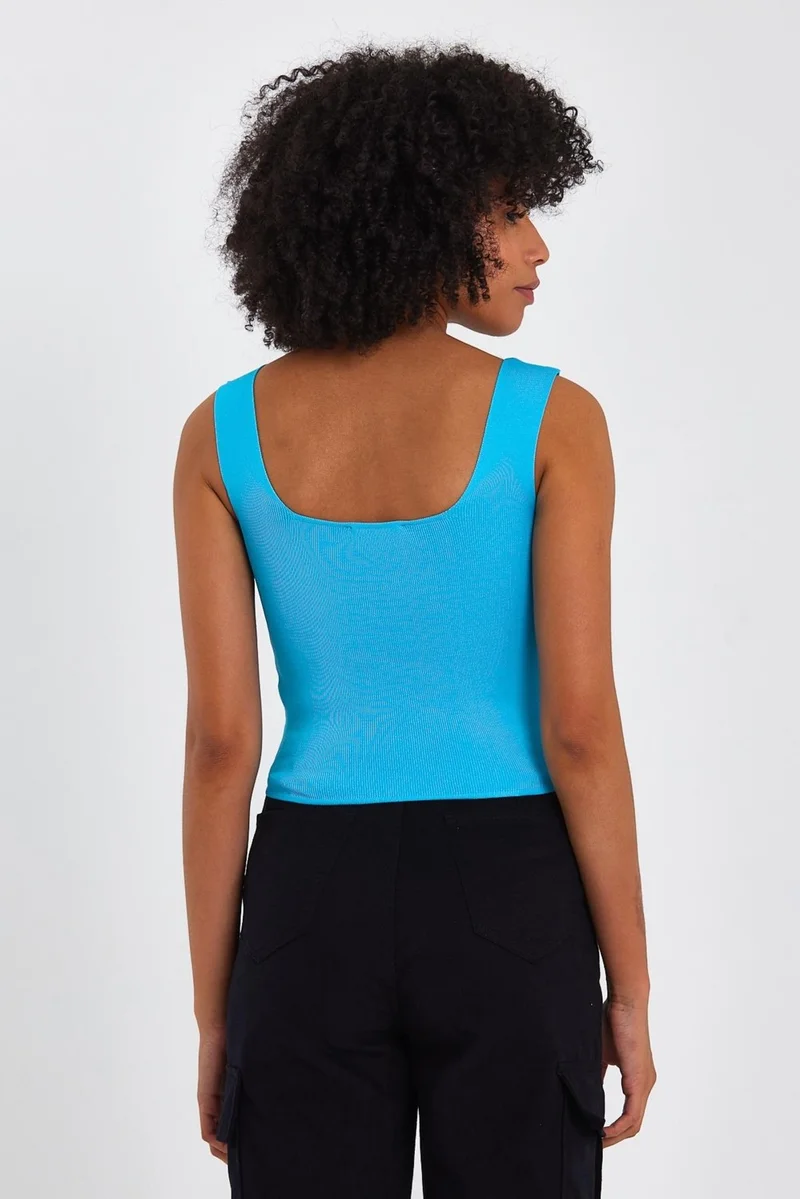 الكسندر جاردي Alexandergardi Square Neck Crop Undershirt (A90779-S)