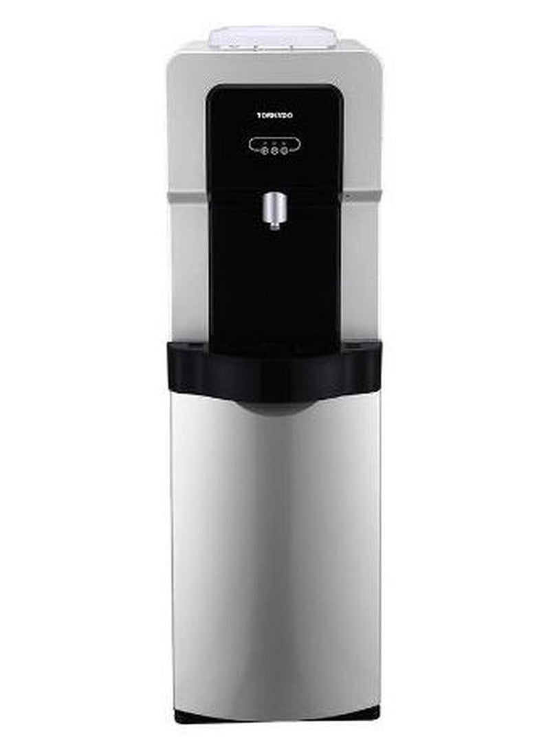 TORNADO Free Standing Hot And Cold Water Dispenser With Cabinet WDM-H40ABE-SB Black x Silver - Image 1