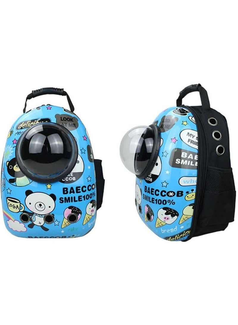 Space Capsule Pet Carrier Backpack – Transparent Window Travel Bag for Cats & Small Dogs with Multiple Ventilation Holes - Image 3