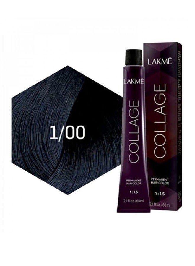 لاكمي صبغة شعر كولاج  1/00 اسود 60 مل