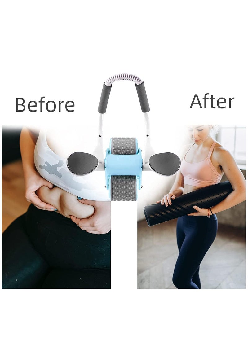 Arabest Automatic Rebound Ab Abdominal Exercise Roller Wheel, with Elbow Support and Timer, Abs Roller Wheel Core Exercise Equipment, for Men Women - Image 5