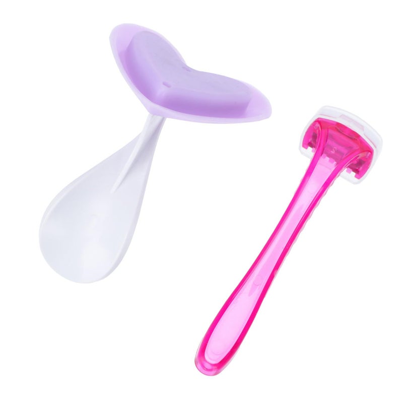 Women Bikini Trimmer Razor 1set Lightweight Hair Removal Tool For Smooth Safe Shaving Intimate Areas Travel Daily Use - Image 2