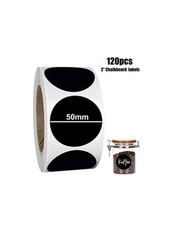 Premify 120 Round Chalkboard Labels with marker, Pantry and Storage Stickers for Jars, Pantry Labels for Jars, Spice, Glass, Cups, Containers, Canisters, Kitchen, Bathroom, Laundry Room,  - Image 2
