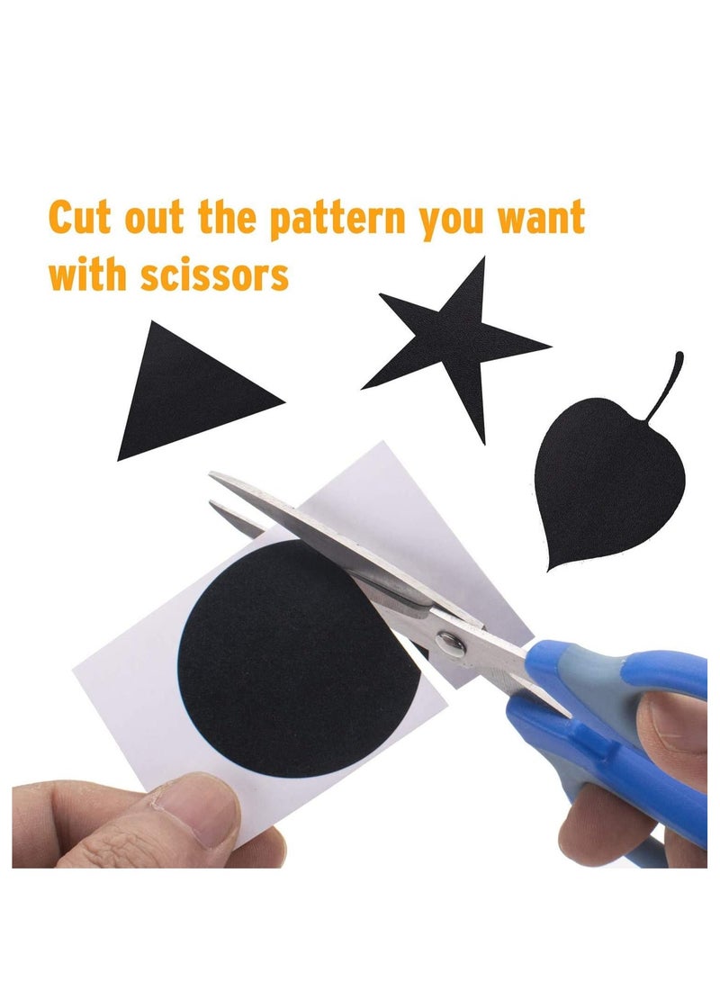 بريميفي 120 ملصق سبورة دائري مع قلم تحديد، ملصقات مخزن ومخزن للبرطمانات، ملصقات مخزن للبرطمانات، توابل، زجاج، أكواب، حاويات، علب، مطبخ، حمام، غرفة غسيل - Image 3