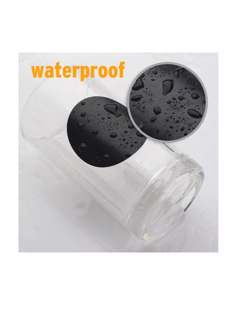 بريميفي 120 ملصق سبورة دائري مع قلم تحديد، ملصقات مخزن ومخزن للبرطمانات، ملصقات مخزن للبرطمانات، توابل، زجاج، أكواب، حاويات، علب، مطبخ، حمام، غرفة غسيل - Image 4