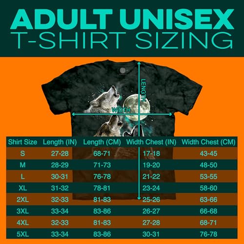 The Mountain Men's Three Wolf Moon Short Sleeve Tee, Dark Green, Large - Image 3