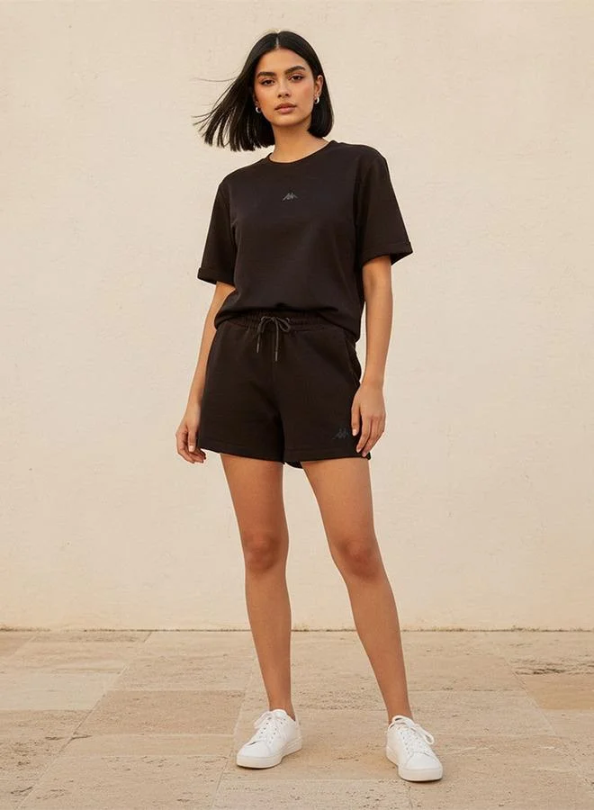 Kappa BLACK Kappa 2 Way Stretch Shorts for Women | Best Price UAE