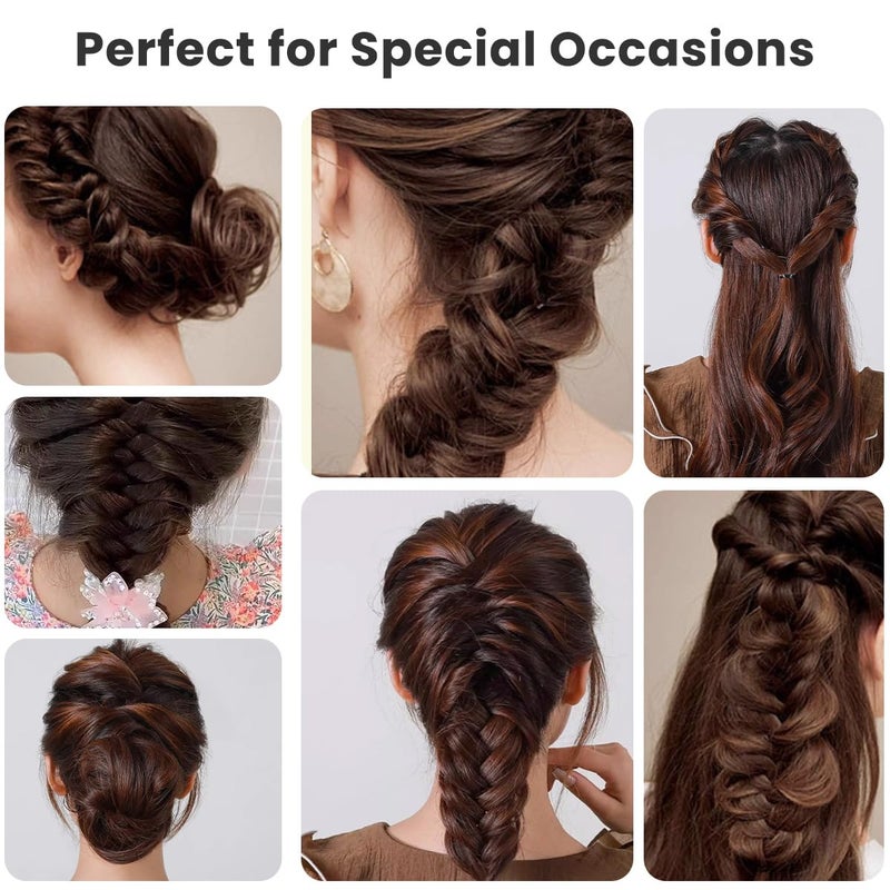 TOPWEL 3PCS Fashion DIY Hair Braider Twist Styling Braid Tool - Image 5