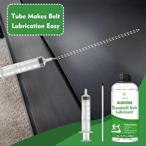 EIGTWEN 500ml Treadmill Lubricant for Belt, 100% Silicone Treadmill Oil, High Temperature Resistant Stable Treadmill Belt Lubricant, Treadmill Lube Suitable for Most Types of Treadmills - Image 4