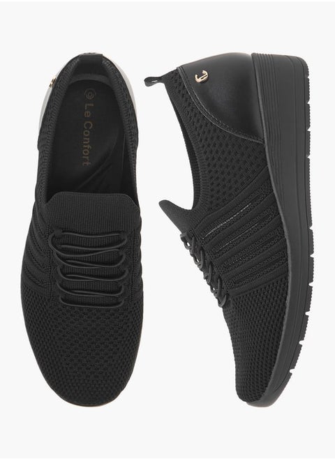 Women Textured Slip-On Sneakers