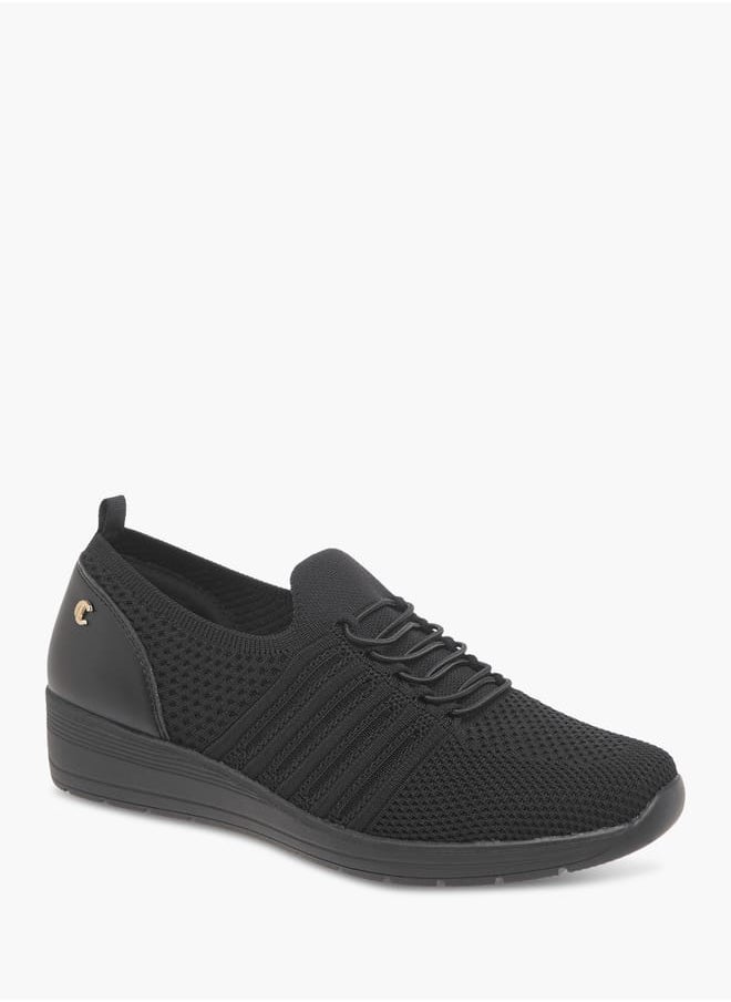 Le Confort - Women Textured Slip-On Sneakers - Image 1