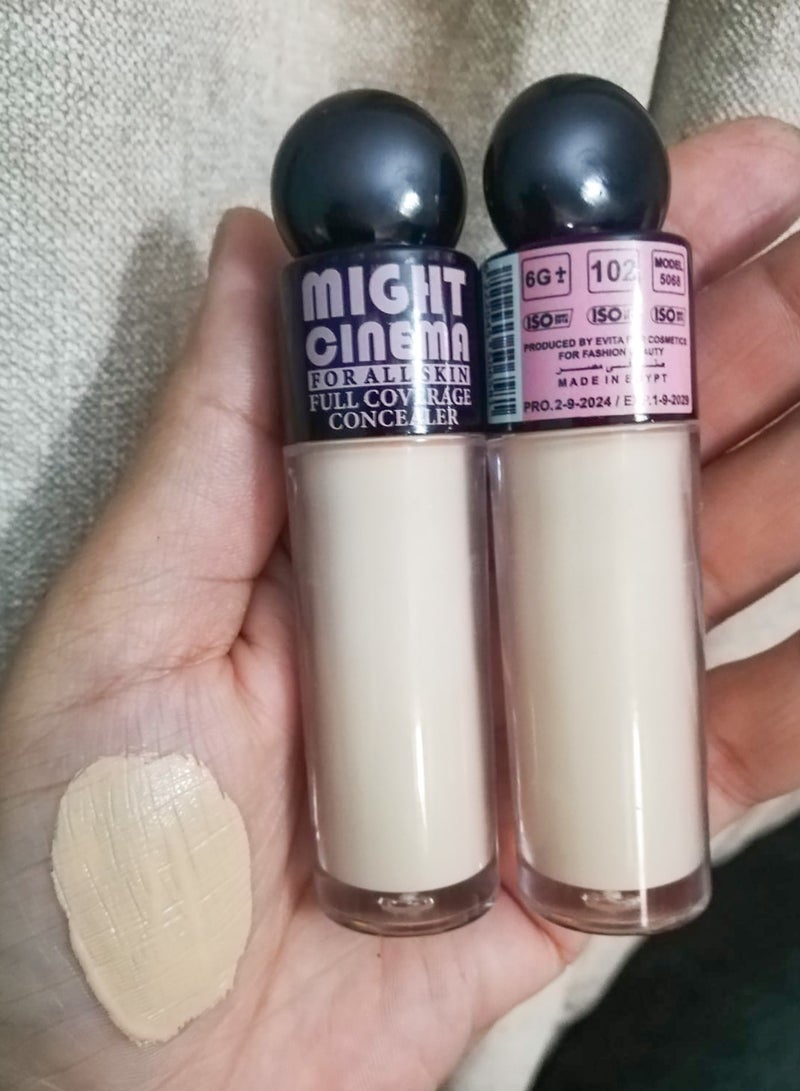 مايت سينما (مايت سينما) كونسيلر تغطية كاملة لجميع أنواع البشرة - ٥٠٦٨-١٠٢ - Image 1