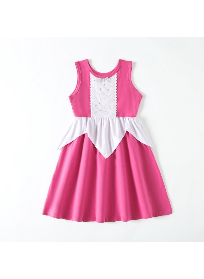 Kidsren's Clothing Kidsren's Elena Mickey Mermaid Snow White Dress Girls Belle Princess Dress