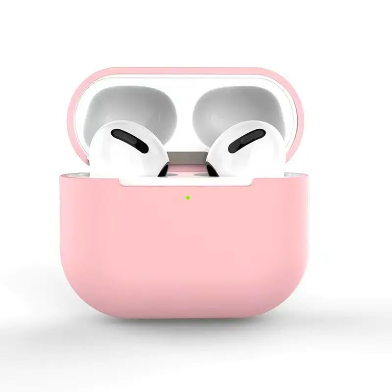 Gladiadora® Airpods 4 Cover Silicone Case (2024) Active Noise Cancellation (ANC) with Keychain Protective Case (Peach) - Image 1