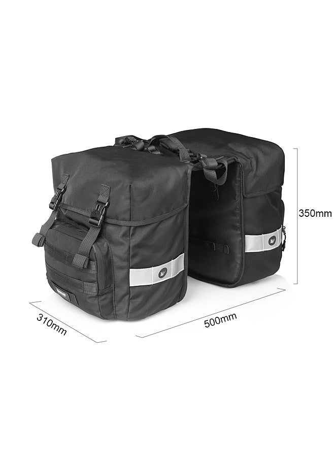 Rhinowalk Bike Rear Seats Bags Bicycle Riding Storage Bag Large Capacity Bicycle Rack Seats Trunk Bags Travel Luggage Cycling Bag  - Image 5