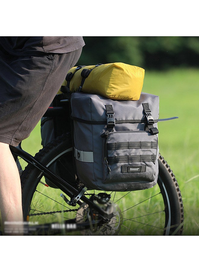 Rhinowalk Bike Rear Seats Bags Bicycle Riding Storage Bag Large Capacity Bicycle Rack Seats Trunk Bags Travel Luggage Cycling Bag  - Image 3