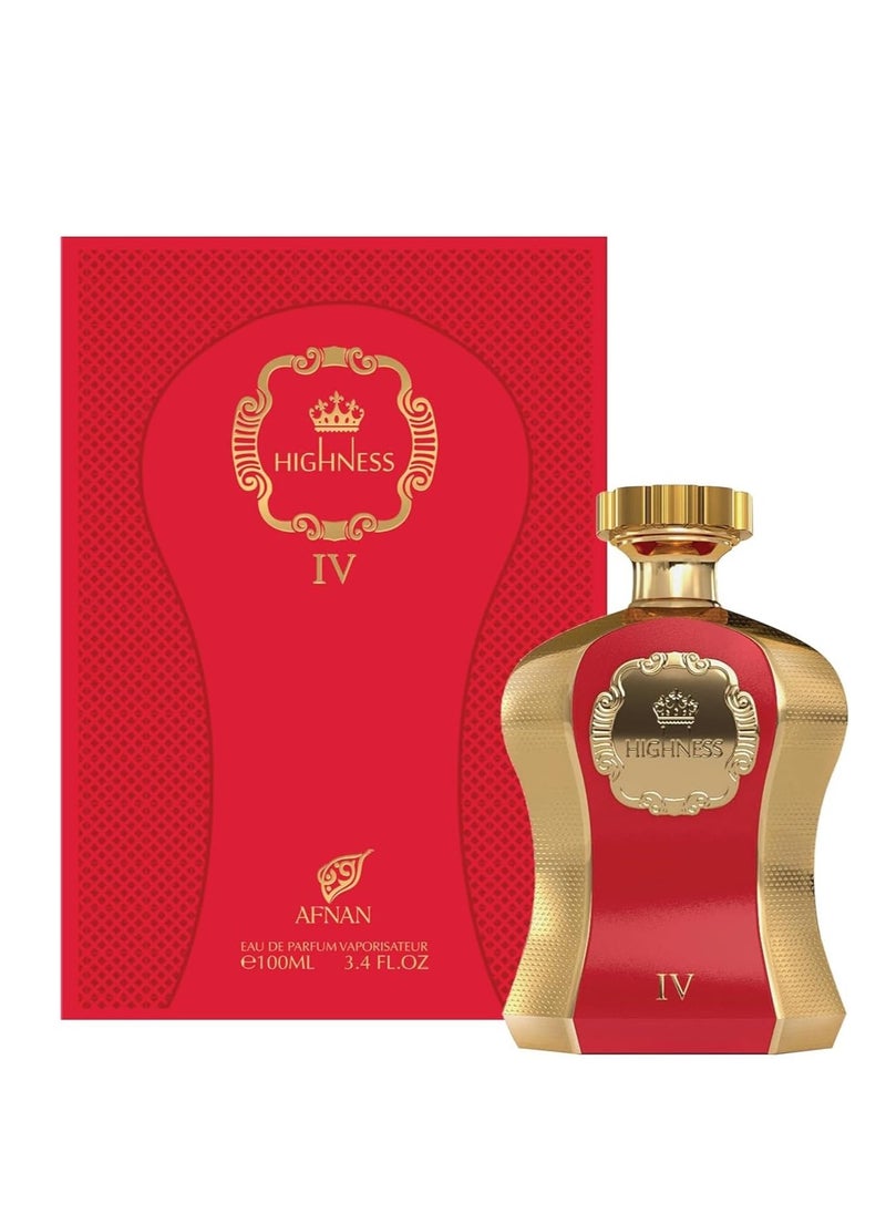 Afnan Highness Red Unisex Eau De Parfum, 100ML  - Image 3