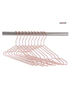 Red Dot Gift 20-Pack Rose Golden Color Strong Metal Hangers 42cm Clothes , Coat and Standard Suit Hangers.  - Image 1