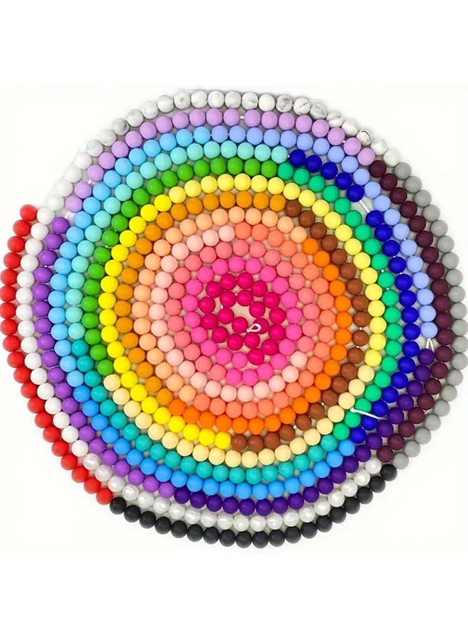 300Pcs 12mm Silicone Spacer Beads Random Mixed Colors For Bracelet Necklace Keychain Lanyard Making Bulk Loose Beads Kit - Image 2