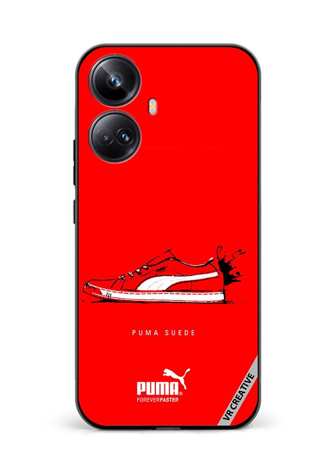 VR CREATIVE Protective Case Cover For Realme 10 Pro Plus Puma Suede Design Multicolour - Image 1
